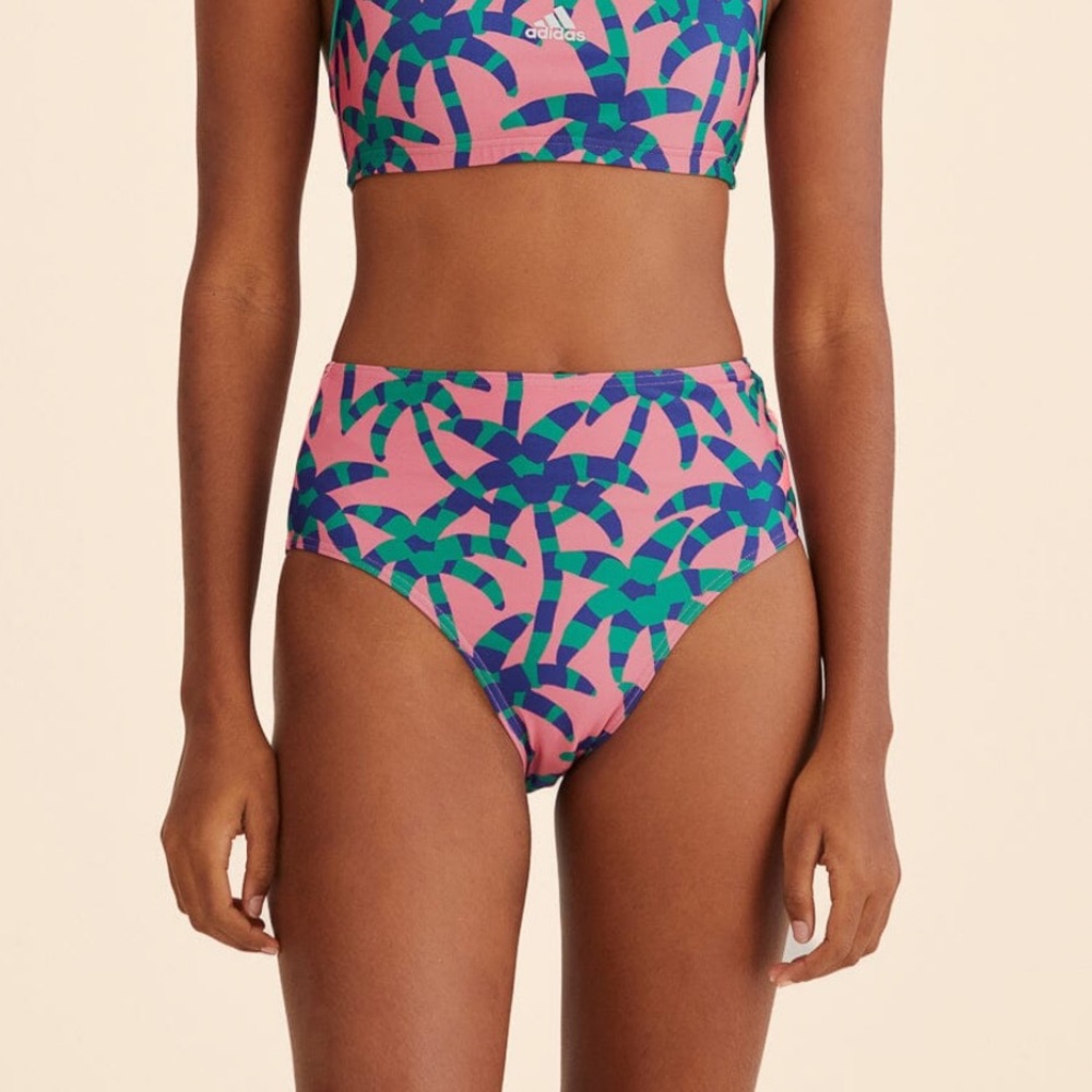 Adidas Farm Bikini Bottoms Magenta - Picture 3 of 4